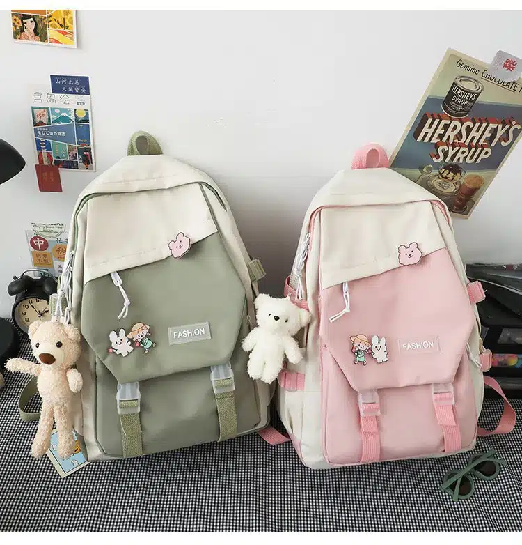 Korean style large capacity School Bags FN221 - Image 4