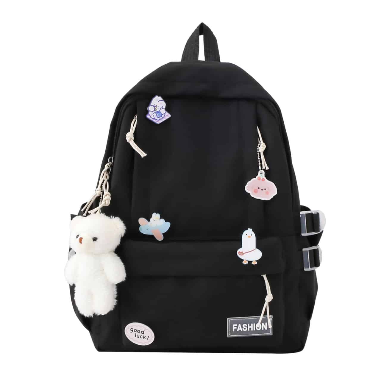 Trendy Nylon Multi-Way Daily School Bags FN222 - Image 2