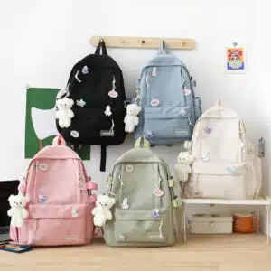 Trendy Nylon Multi-Way Daily School Bags FN222