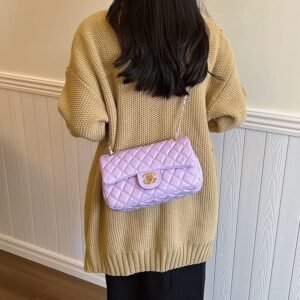 Alternative view of Quilted Chain Luxury Shoulder Bag FN260