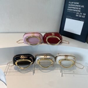 Minimalist Oval Accent Crossbody Bag FN434