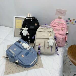 Multi-Pocket Harajuku Style Backpack FN351