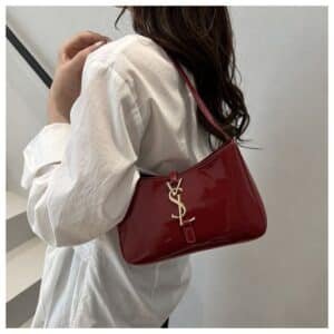 Alternative view of Minimalist YSL-Style Shoulder Bag FN417