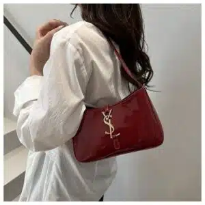 Alternative view of Minimalist YSL-Style Shoulder Bag FN417