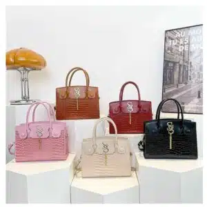 Crocodile Pattern Tassel Handbag FN382